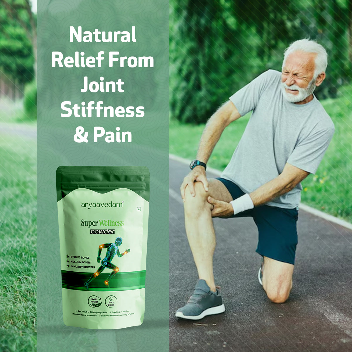 Aryaavedam Super Wellness Powder – Natural Joint & Immunity Support (200g)